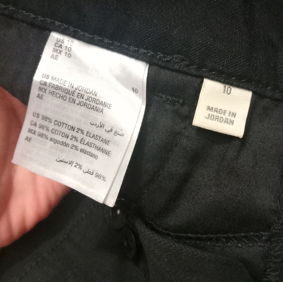 NEW size 10 Style & Co. Capri Black stretch pants - Picture 11 of 11